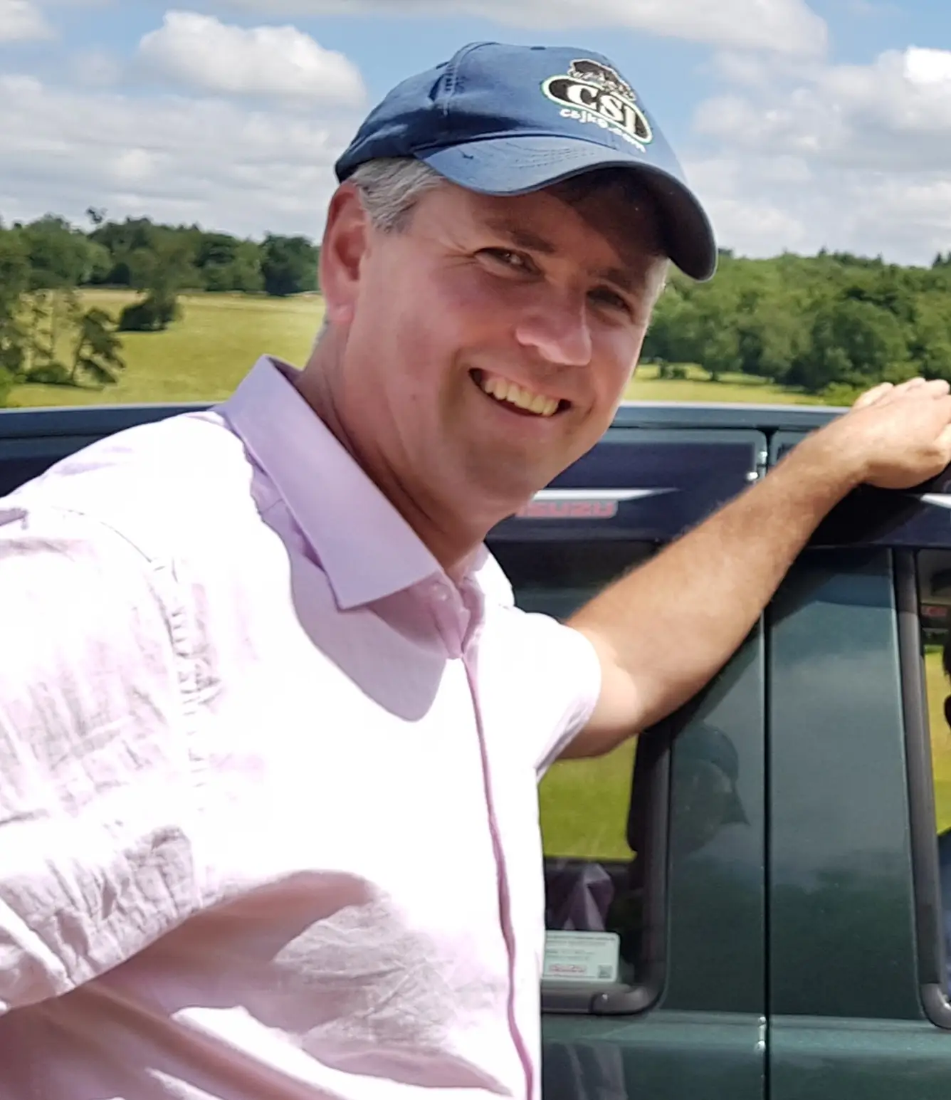 Paddy Fanning the sheepdog trainer